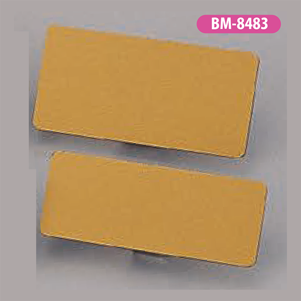 【名札】BM-8483(金色)*