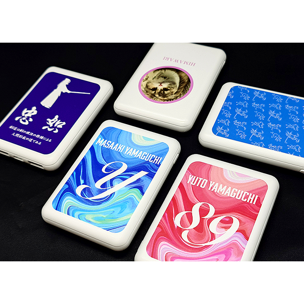 急速充電モバイルバッテリー 5,000mAh【オリジナルフルカラー印刷対応商品】